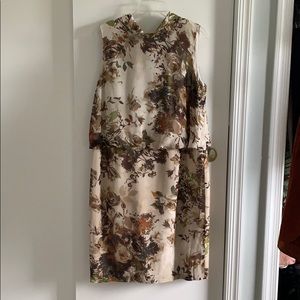 Jones New York blouson sleeveless dress - size 14